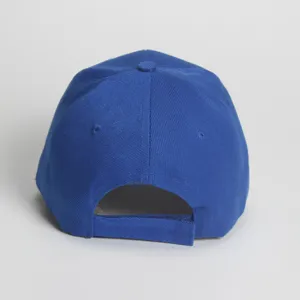Klassische blaue Baseballcap mit verstellbarem Riemen für Outdoor-Aktivitäten und Freizeit.