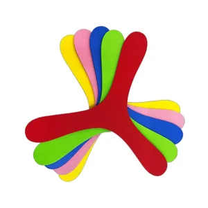 Disco volante colorato in schiuma EVA a tre pale per giochi all'aperto per bambini.