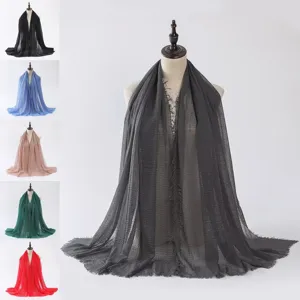 Écharpe Légère de Couleurunie pour Femmes Foulard Châle Élégant en Polyester Mode Longue Écharpe Douce Pour l'Automne l'Hiver Tenue Quotidienne