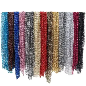 Stunning sequin fringe shawl for women, perfect for evening parties and glamorous events.