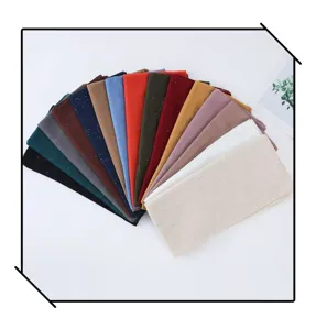 Kleurrijke glinsterende pailletten lange sjaals voor vrouwen, lichte hoofddoek veelzijdige sjaal.
