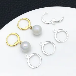 DIY perle orecchini monachelle oro argento metallo componenti per la creazione gioielli set