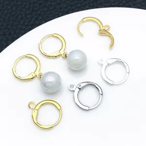Set di accessori per gioielli fai da te con monachelle dorate e argentate con pendenti