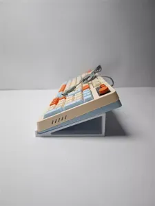 Ergonomischer Tastatur Ständer Neigung Halterung für Büro Tippen weißer Schreibtisch Erhöhung.