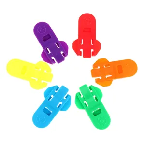 Abrelatas de plastico de colores portatil sellador de botellas de cerveza set 6pz