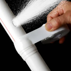 Waterproof pipe repair tape detail showing strong self fusing adhesive sealing leaks.