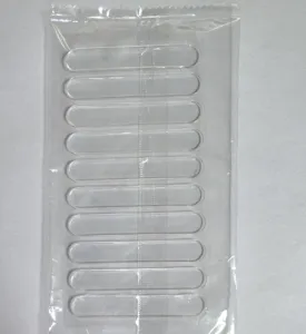 Transparente Silikon-Pufferstreifen Detail, flexible Türgriff Wand Schutzpads neu.