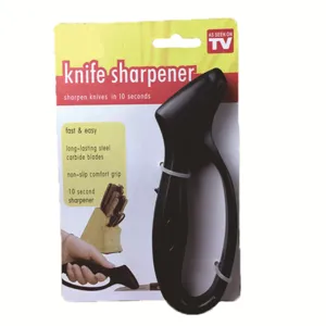 Handheld Knife Sharpener Kitchen Tool Fast and Easy with Non-Slip Comfort Grip Design