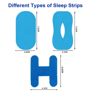 Anti-snoring sleep strips breathable mouth breathing correction tape for kids and adults