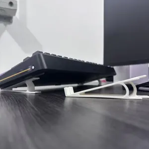 Ergonomischer weißer Tastaturständer Schreibtisch Erhöhung für mechanische Tastaturen