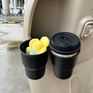 Universal electric scooter cup holder double drink storage rack for motorcycle main image