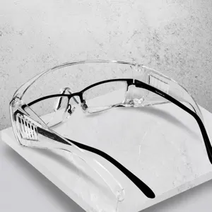 Occhiali di protezione trasparenti unisex, antivento e antipolvere per occhiali da vista.