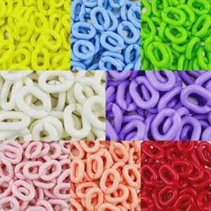 14x20mm bunte acryl ketten glieder offene beringe diy schmuckherstellung zubehör teile
