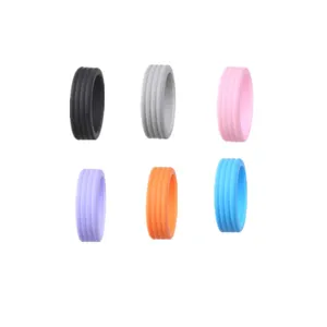 Silicone luggage wheel covers universal silent protector for suitcase casters wear-resistant
