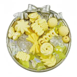Mixed acrylic beads bulk charms for DIY handmade bracelets, phone chains and jewelry accessories.
