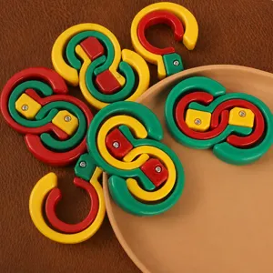 Crochet S multifonctionnel rotatif à 360 degrés en plastique pliable pour voyage et maison