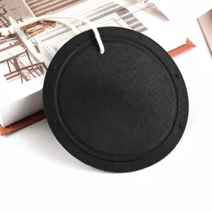 Almohadilla de baño exfoliante redonda negra con cuerda, exfoliante corporal suave piel.