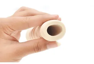 Foam door handle cover detail showing soft sponge texture and non-slip surface design.