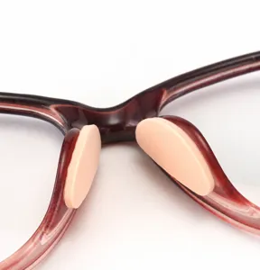 Plaquettes de nez en mousse EVA pour lunettes coussins antidérapants confort de pont.
