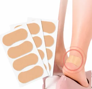 Hautfarbene unsichtbare Fersen-Blister-Pflaster, bequeme High-Heels-Schutzpads für Füße.
