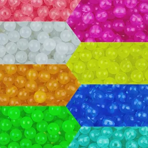 Acrylic glow jelly round beads DIY bracelet jewelry making materials 6mm 8mm 10mm