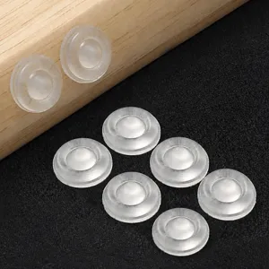 Transparente Silikon Tür Puffer Schrank Schublade Wand Schutz 50 Stk klare Auflagen