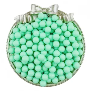 Acrylic solid round beads 6/8mm loose beads handmade DIY jewelry accessories