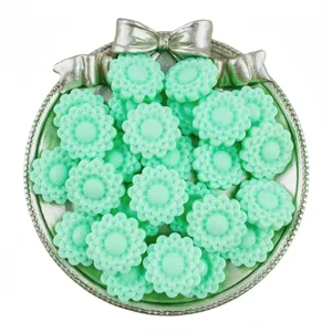20mm acrylic sunflower beads for DIY bracelets necklaces handmade jewelry making accessories.