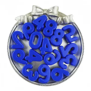 Acrylic number beads 20mm DIY charm jewelry accessories hanging crafts materials set