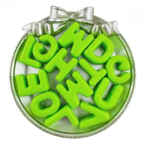 20mm Acryl große Loch Alphabet Buchstaben Perlen für DIY handgemachte Schmuck Zubehör