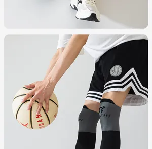 Sports compression calf sleeves over-the-knee socks for running cycling outdoor fitness