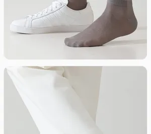 Men summer thin breathable low cut socks comfortable daily wear breathable casual socks style