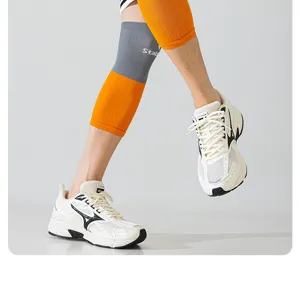 Compression calf sleeves sports running leg guards fitness cycling hiking shin splint support