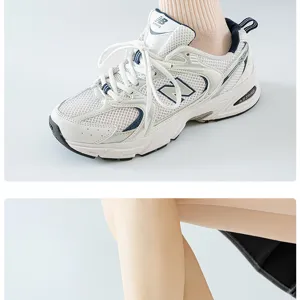 Comfortable white cotton athletic socks for women, perfect for spring and autumn wear.