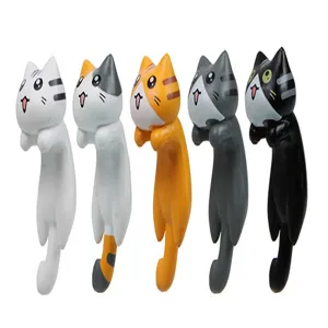 Süße Katzen Figuren Hängeornamente, kreative Cartoon Kätzchen Schlüsselanhänger für Taschen.