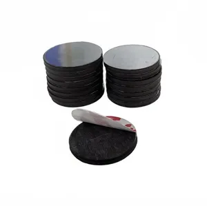 Round Self Adhesive Rubber Magnet Sheets Thick Powerful Flexible Magnetic Discs Patch Tape For Whiteboard Fridge Magnets DIY Crafts Office Home Decoration