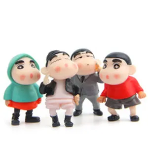 Detailansicht süßer Cartoon-Figur-Sammelobjekte, lebendige Farben und lustige Posen.