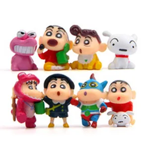 Anime Charakter Miniatur Figuren Set, süße Sammlerfigur für Schreibtisch oder den Kühlschrank.