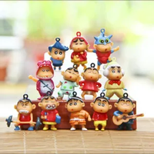 Süße Cartoon Anime Figur Action Set, detaillierte miniatür Spielzeuge, vielfältige Deko Ornamente.