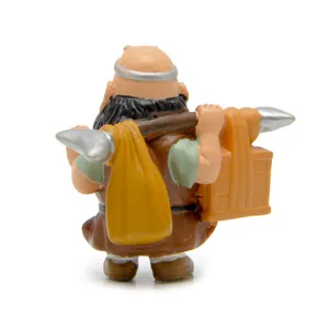 Cute Journey to the West Sha Wujing action figure toy, mini figurine for desktop decor.