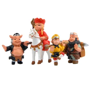 Cute Journey to the West character action figures set desktop decoration toy gift