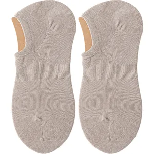 Men's Summer Thin Cotton Boat Socks Invisible Low Cut Anti Slip Breathable Sweat Absorbing Daily Casual Socks