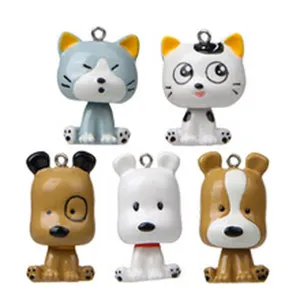 Niedliche Cartoon Tier Schlüsselanhänger Set, ideal für DIY Taschen Zubehör und Geschenke.