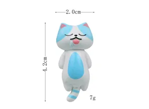 Süße schlafende Katze Figur Miniatur Garten Harz Ornament Landschaft Dekor Spielzeug.