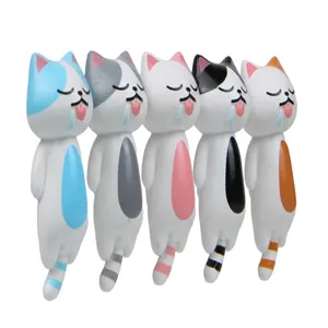Niedliche schläfrige Katzen Figuren, 5 Stile Mikro Landschaft Kunstharz Ornamente für Büro