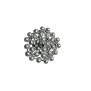Elegante perlen strass kragennadel brosche vintage hemd zubehoer fuer damen mode alltag kleidung