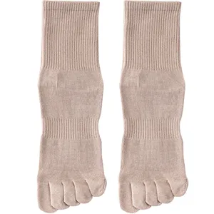 Calcetines de cinco dedos para hombre de algodón, transpirables y antiolor, ideales en verano.