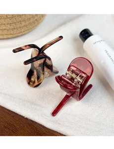 Minimalistische Acetat geometrische U-förmige Haarklammern, elegante Haarklammer für Damen.