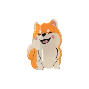 Cute cartoon Shiba Inu hair claw clip sweet animal hair accessories for women girls fashion