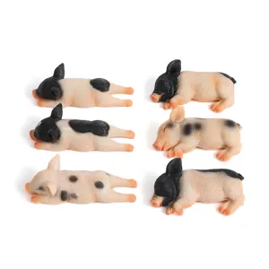 Süße 3D Schwein Kühlschrankmagnet Harz Schweinchen Kühlschrankmagnete Kreative Tier Dekoration Für Küche Büro Zuhause Dekor Geschenk